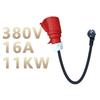 EV Charging Adapter For Schuko to CEE 16A 5Pin Socket Cable Schuko to CEE Coupling , IP56 Waterproof