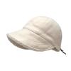 Autumn Winter Fisherman Hat Solid Color Thickened Plush Lining Baseball Hat Cold Weather Thermal Cap Outdoor Headwear