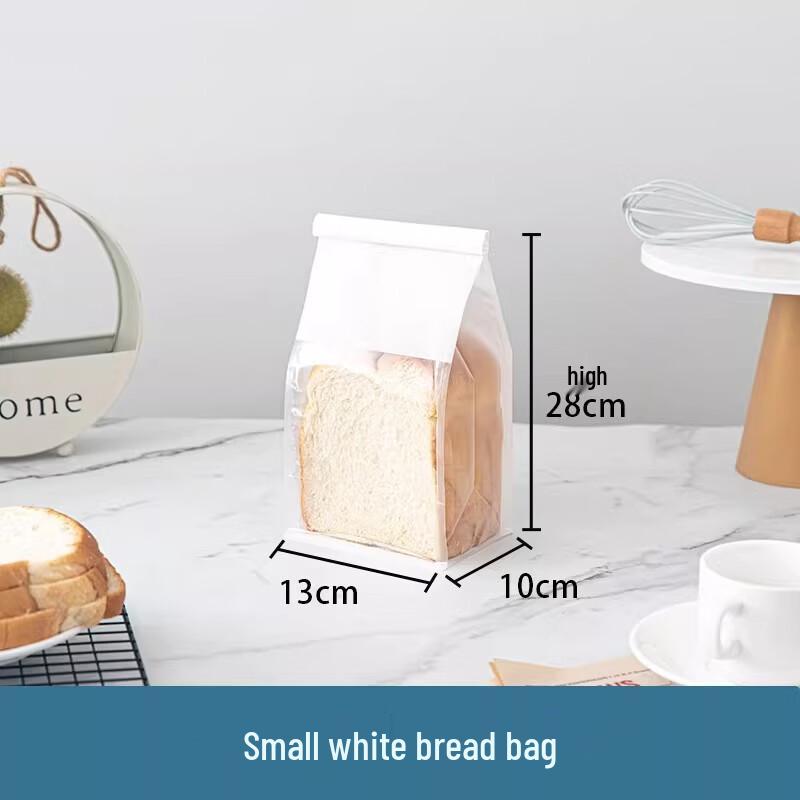Miaojiayi Self-Sealing Toast Bags with Wire Ties