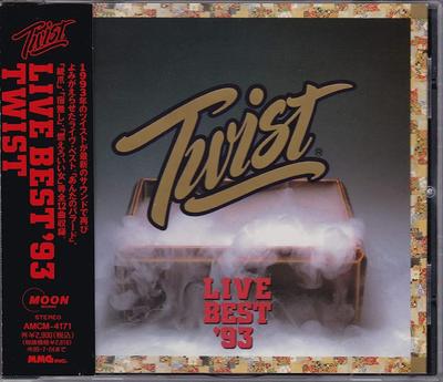 CD TWIST KIMINORI SERA TAMIO OKUDA   LIVE BEST 93 AMCM4171  1993 Japan ObiJapanese PopRock Used