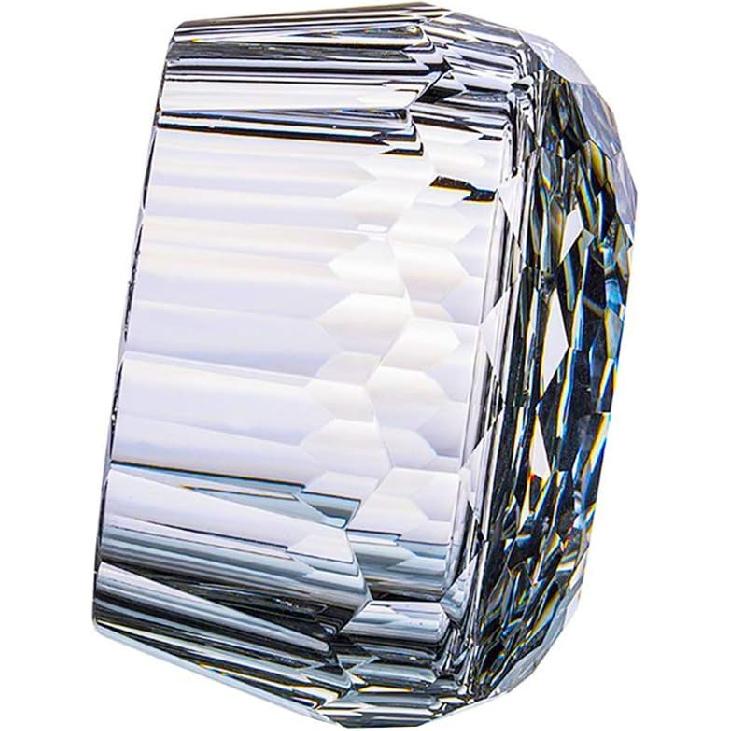 Crystal Candy Dish Tiny Hand-Cut Small Decorative Bowl H2.4 x W3.2 for Home Decor