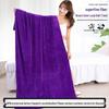 Soft, Absorbent, Non-Shedding Adult Bath Towel - Thick, Large Size for Spa or Salon Use