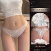 Sexy underwear panties sexy pure desire mesh big bow seduction lace low waist T pants thong women
