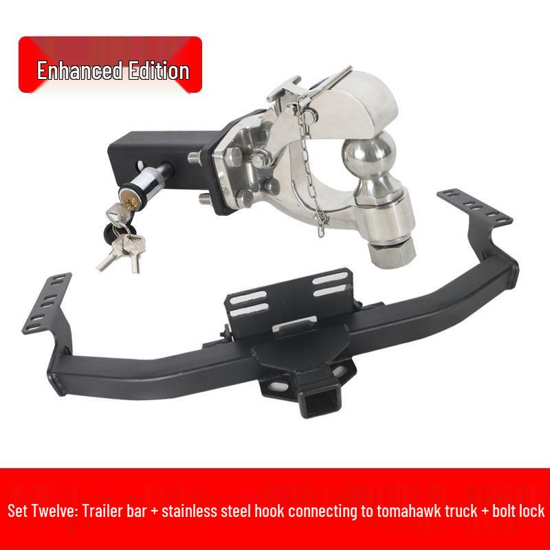 Compatible Tow Hook Frame for Toyota Prado FJ: Rear Towing Modification