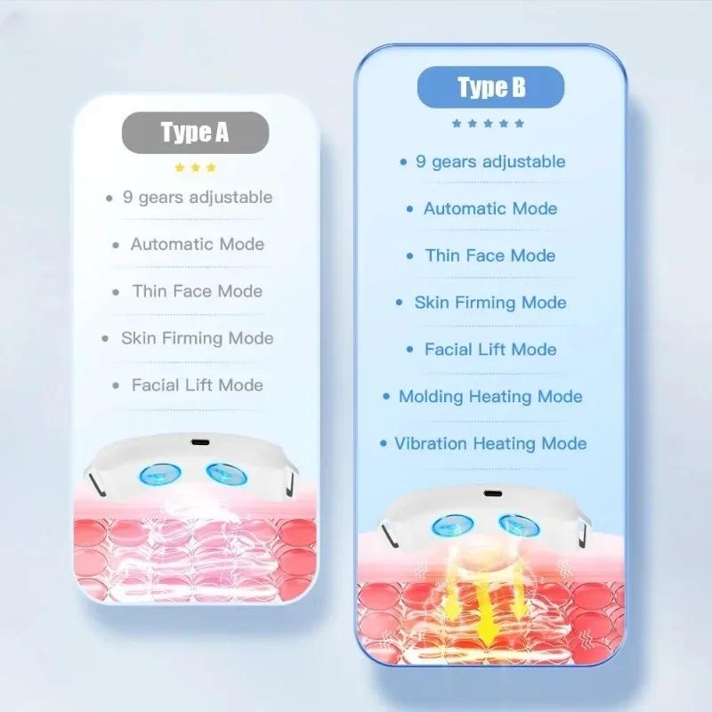V-Face Intelligent Electric Face Shaping Massager Facial Lifting Slimming Double Chin Skin Removing Tightening Beauty Device