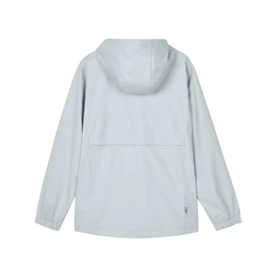 Skechers Superstore Solid Color Hooded Long Sleeve Jacket Men Jackets Gray L324M004-00KB