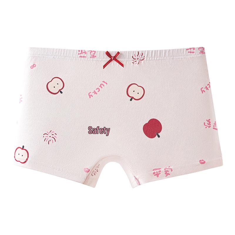 Dívčí antibakteriální boxerky z čisté bavlny - Roztomilé a pohodlné šortky pro batolata