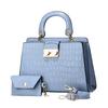 Western Style Shoulder Bag Fashion Embossing Mother and Child Bag Crossbody Shoulder Handbag