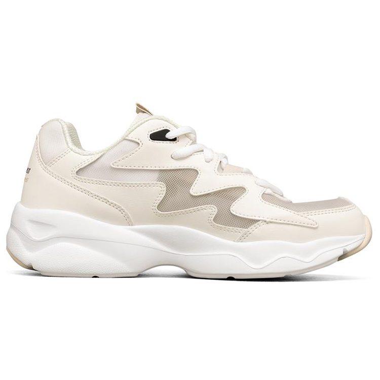 Skechers D'Lites Airy Low Top Running Shoes White Women's 896005-OFWT