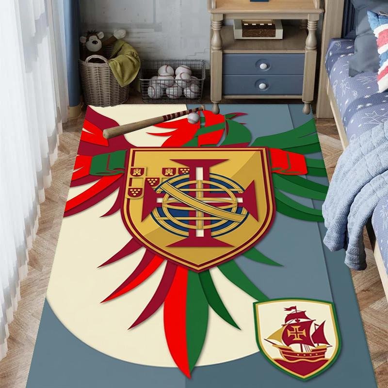 Heritage Royal Emblem carpet printing Living room and bedroom mats Doormat Office chair cushion Bathroom mat
