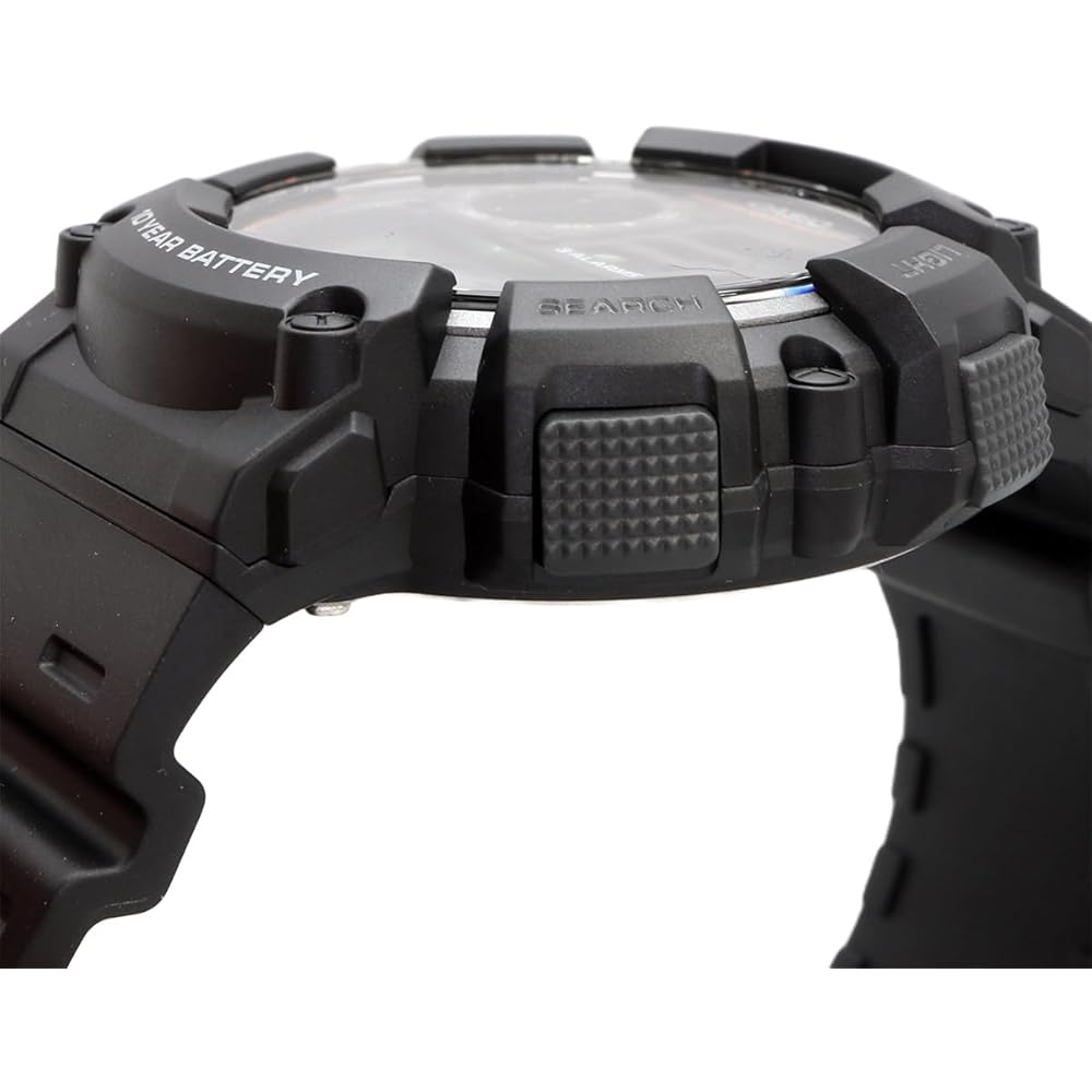 Casio CASIO Digital Men's Watch with Fishing Data & Moon Data Display Function WS-1500H-1AV Black (Overseas Model) [Parallel Import]