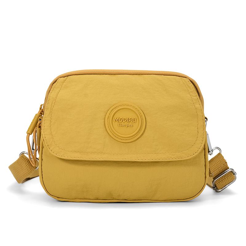 Women's Crossbody Bag Multi-compartment Mobile Phone Bag Solid Color Shoulder Bag