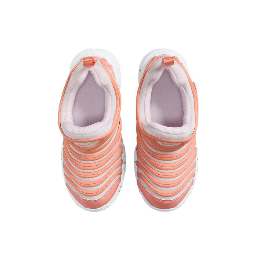 Nike Dynamo Free Casual Versatile Fashion Simple Low Top Kids Running Shoes Kids sneaker Orange 343738-809