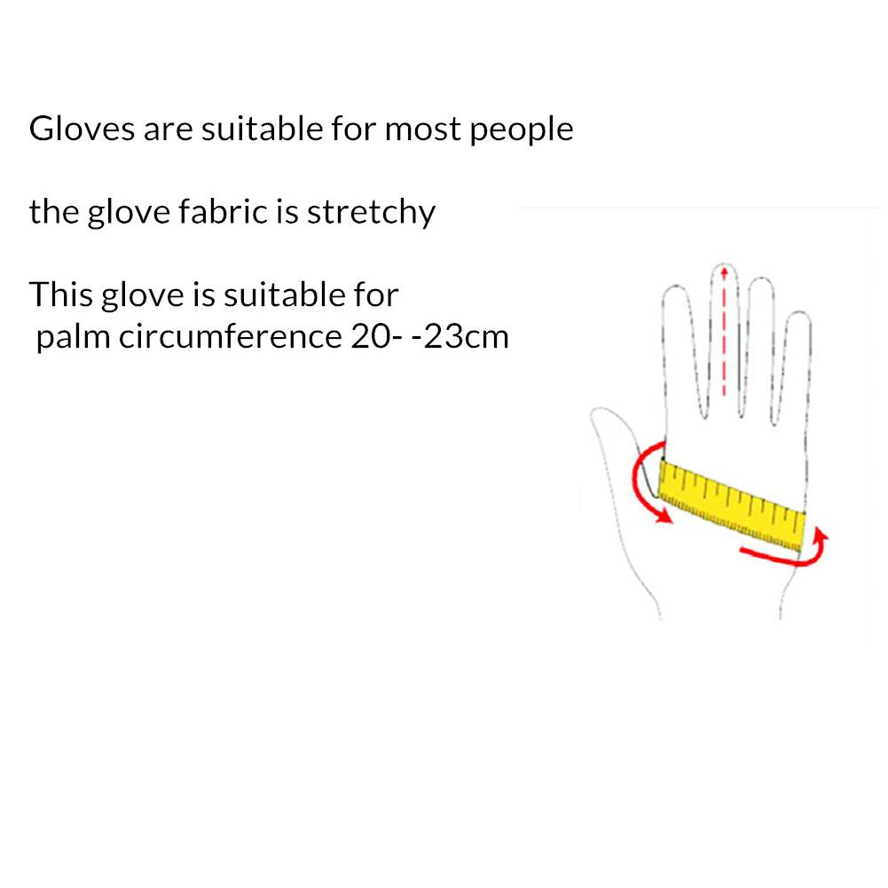 1 par nylon halvfingerhandskar för män Kvinnor Mountainbike Fiske Fitness Yoga Halkfria handskar