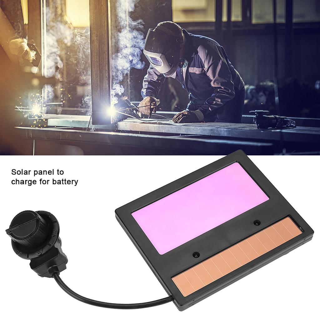 Schweißhelmglas Solar-Schweißhelmglas TX600C Schweißhelmglas Selbstabdunkelndes Glas zum Schweißen und Schleifen 110 * 90mm