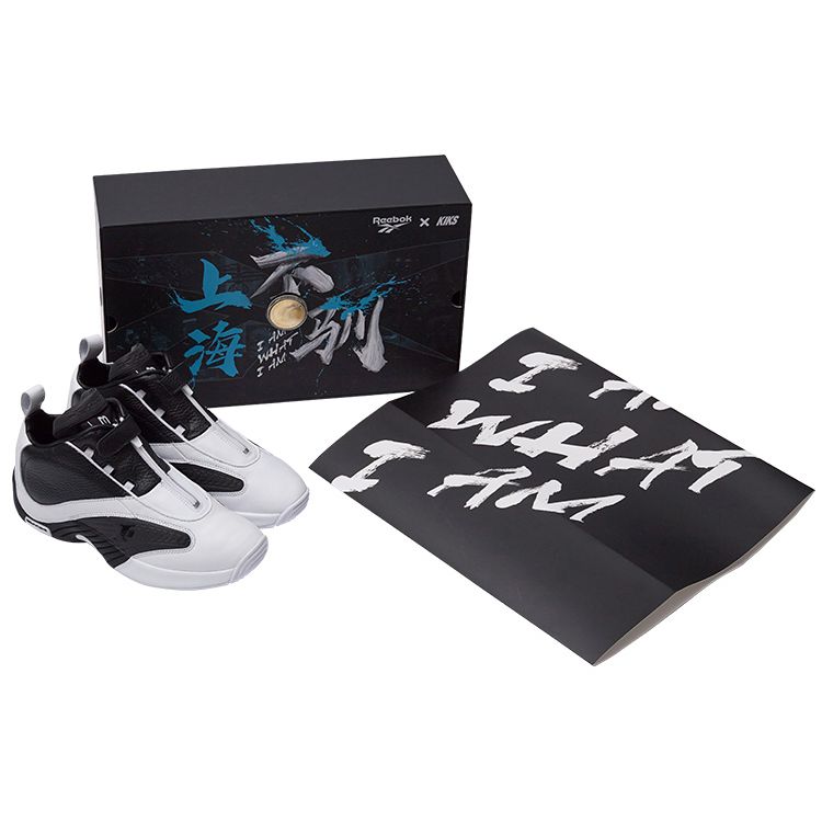 Reebok Answer Iverson 4 Unrestrained OG Men Basketball Shoes Black White K-FY9691
