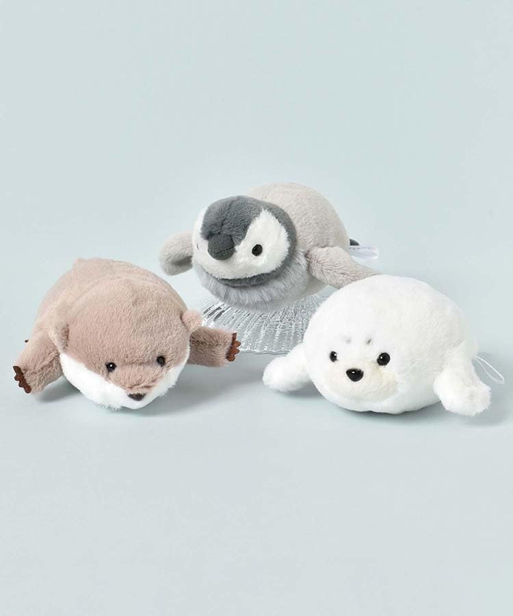 Bleu Bleuet Chubby Baby Sea Creature Plush Toy (Seal)