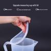 MDNG 2000ml Plastic Measuring Cups with Lids (Set of 3)