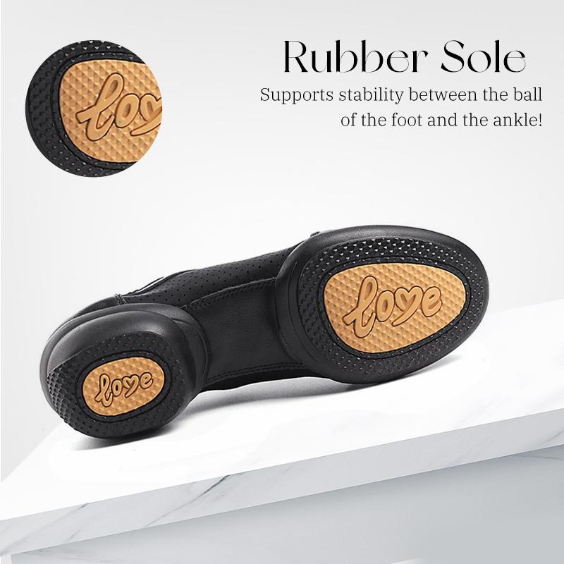 Skóra naturalna Siateczka Moda Buty do tańca Sportowe Damskie Buty jazzowe Miękka podeszwa Fitness Buty do biegania