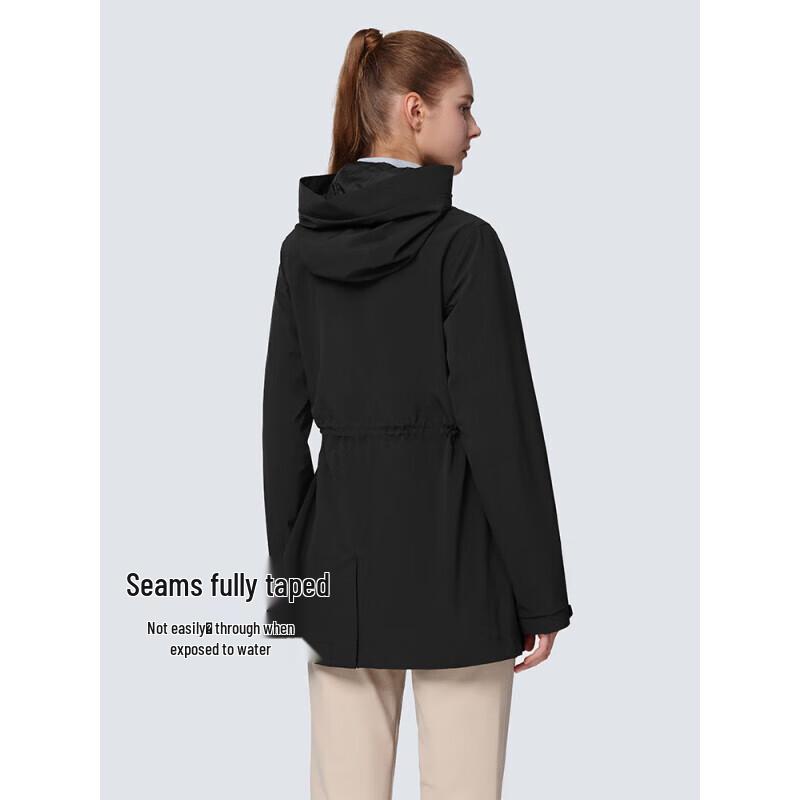 HALTI Women's Hardshell Hooded Casual Jacket