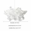 Natural Light Paper Lampshade Paper-based Simple Lampshade Art DIY Cloud Lampshade  Hallway