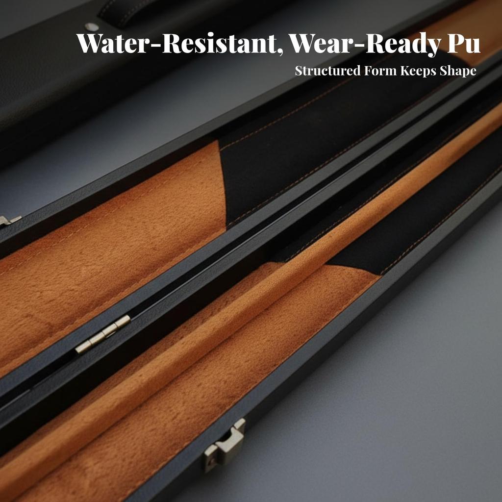 Billiard Cue Case Hard-Shell Pool Heavy-Duty for Tournaments
