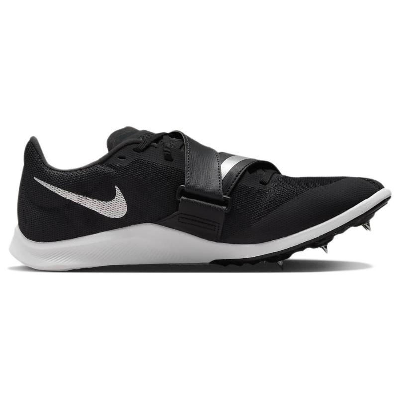 Nike Air Zoom Rival Jump Spikes 'Black Metallic Silver' Sneakers Casual DR2756-001