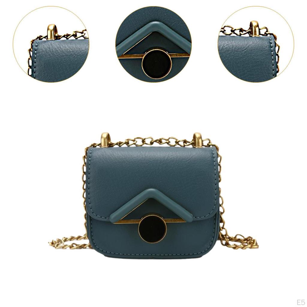 Compact Crossbody Purse for Women PU Leather Handbag Daily Use