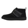 UGG Neumel Snapback Buckle Fleece Lined Snow Boots Black Sneakers 1118570-BLK