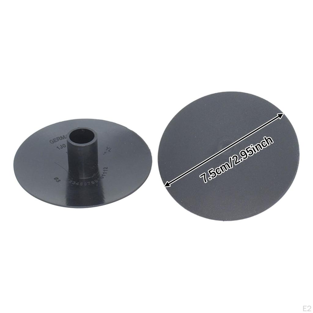 2 Stück Stoßdämpferabdeckung Clip Schutz Obere Kappen 1J0412359