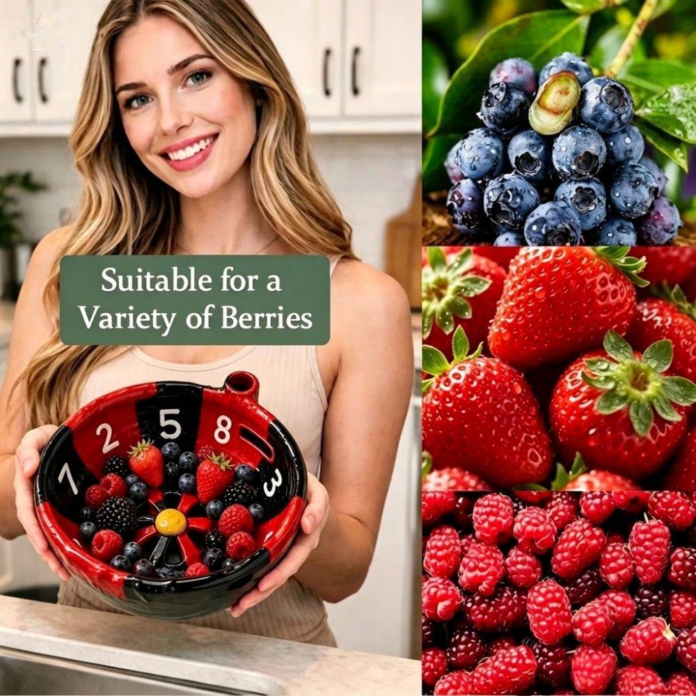 Ciotola Scolapasta Rapida a Vortice Bacca Ciotola Scolapasta Dinamica a Vortice Pulizia Frutta Cucina Domestica
