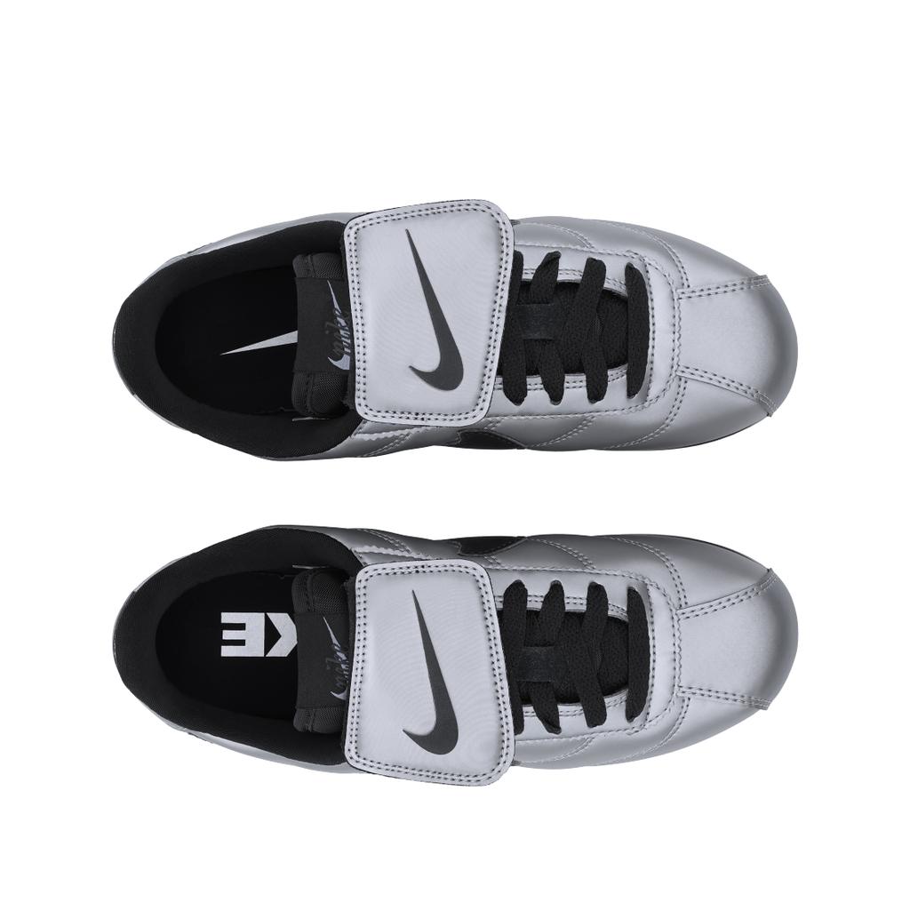 Nike Cortez Leder SE Tiempo Pack - Metallic Cool Grey Herren Sneaker Schwarz Gummi-Dunkelbraun HQ3490-099