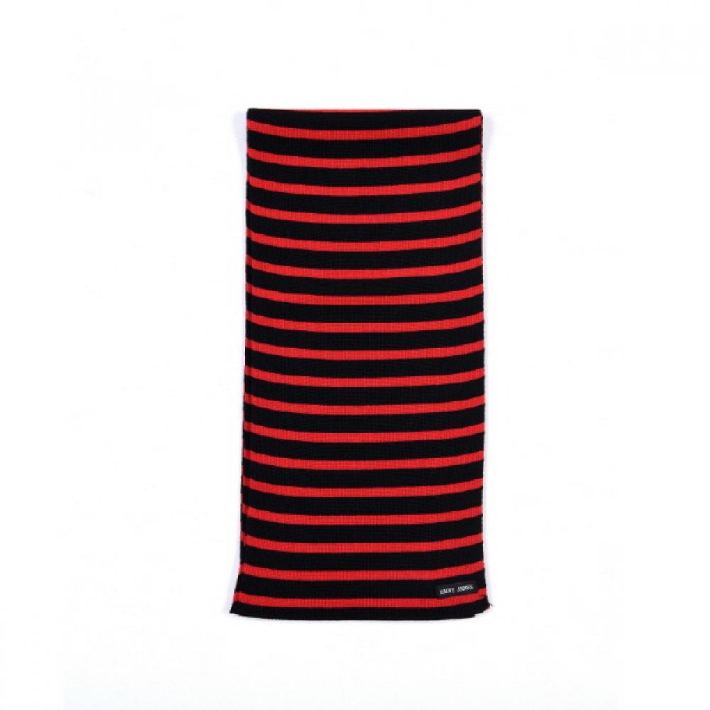 St. James 2945 Navy Tulipe Dougai Stripe Muffler