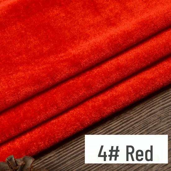 Jednobarwna tkanina aksamitna w kolorze złotym do zasłon scenicznych, obrusów, tkanin dekoracyjnych i projektów DIY