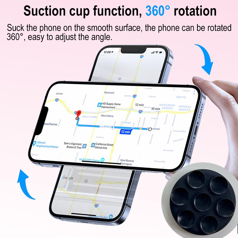 Grippopso Silicone Suction Cup Wall Stand Cellphone Holder Mount Tok Socket Suction Mobile Phone Case Holder Phone Accessorie