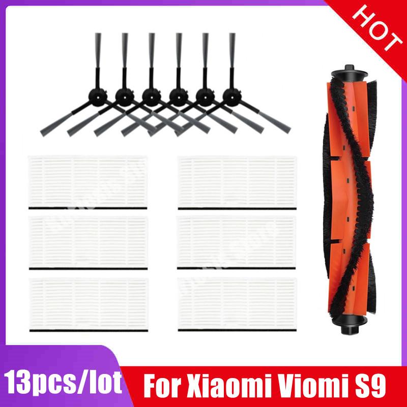 Hauptbürste für Xiaomi Viomi S9 Roboterstaubsauger Ersatzteile Ersatzwalzenbürste Zubehör