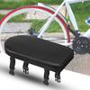 Back Seat Cushion Thickened Release Buckle Artificial Leather Rust Resistant Bike Rear Saddle Cycling Supplies
