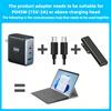 65W/102W PD Fast Charging USB C Power Supply For Microsoft Surface Pro X 8 7 6 5 4 3 Go Book Converter Charger For Microsoft