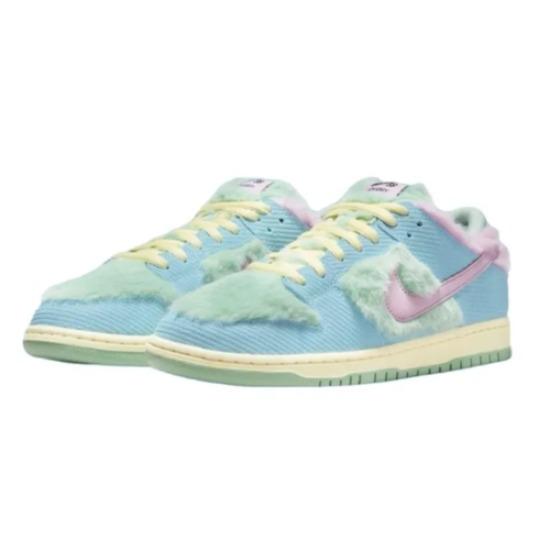 

Nike SB Dunk Low Visty Blue Gaze Enamel Green FN6040-400 EU 39 різнокольоровий