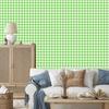 Mint and lime fabric pattern wallpaper for living room and bedroom 50x1000