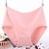 3622 Plus Size Cotton Mid-Waist Women's Underwear Shorts for Moms