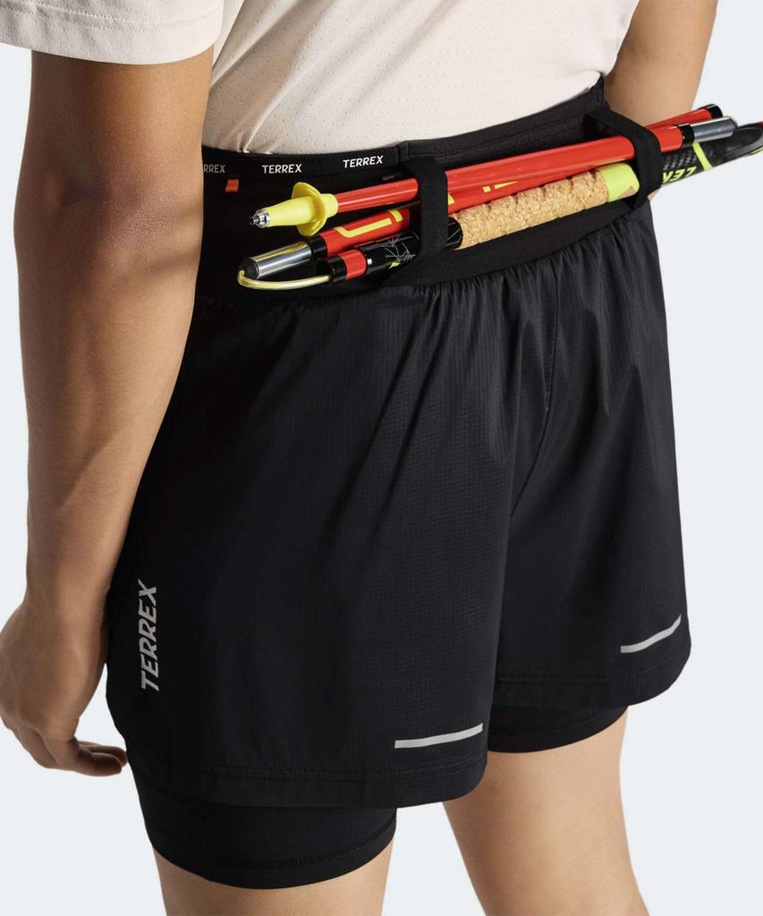 ADIDAS Terrex Xfloric Two-In-One Shorts - Black / Jy4182