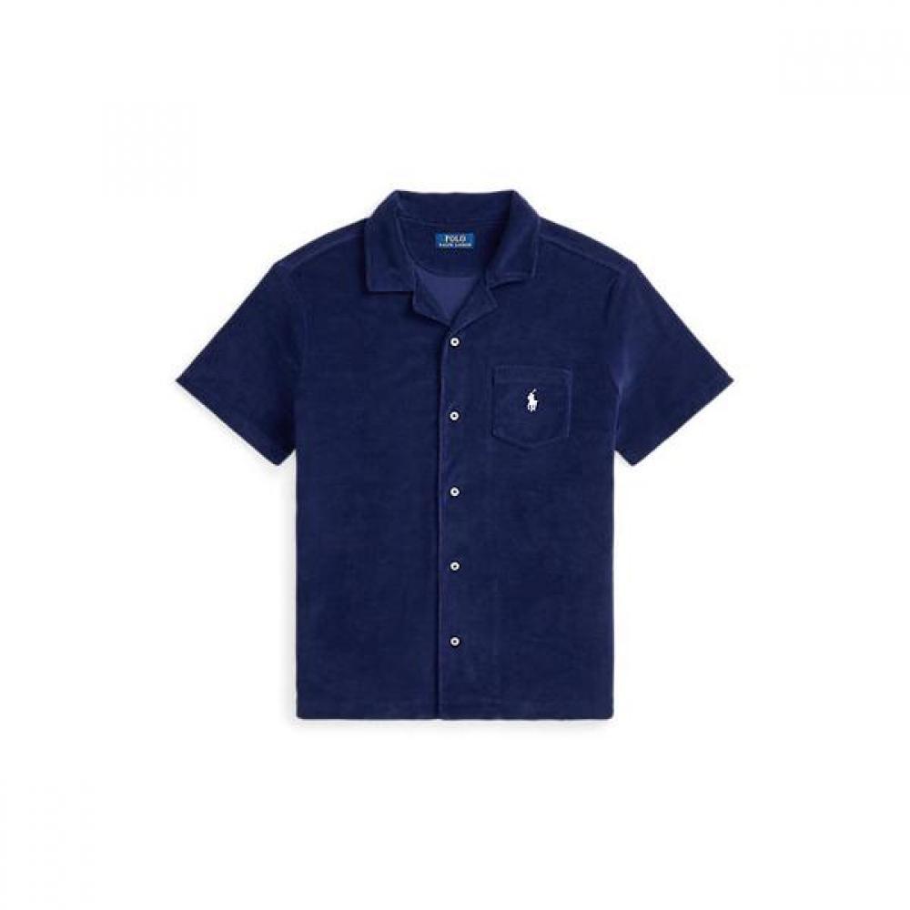 Polo Ralph Lauren Men S cuStom Slim Fit Terry Camp Shirt Mnpowov1n820988410