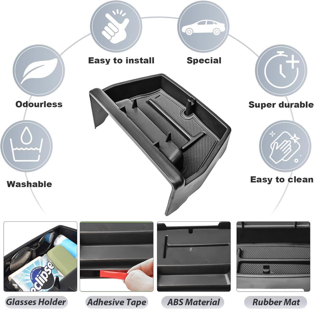 Center Console Dashboard Organizer for 2025 2025 2025 Honda CRV EX-L/Sport-L Hybrid Interior Dash Board Storage Box Accessories