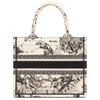 Dior BookTote Embroidery Handbag Small Women's Milk White M1265ZRHZ-M941