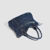 Retro Spicy Girl Washed Wasteland Large Capacity Crossbody Tote