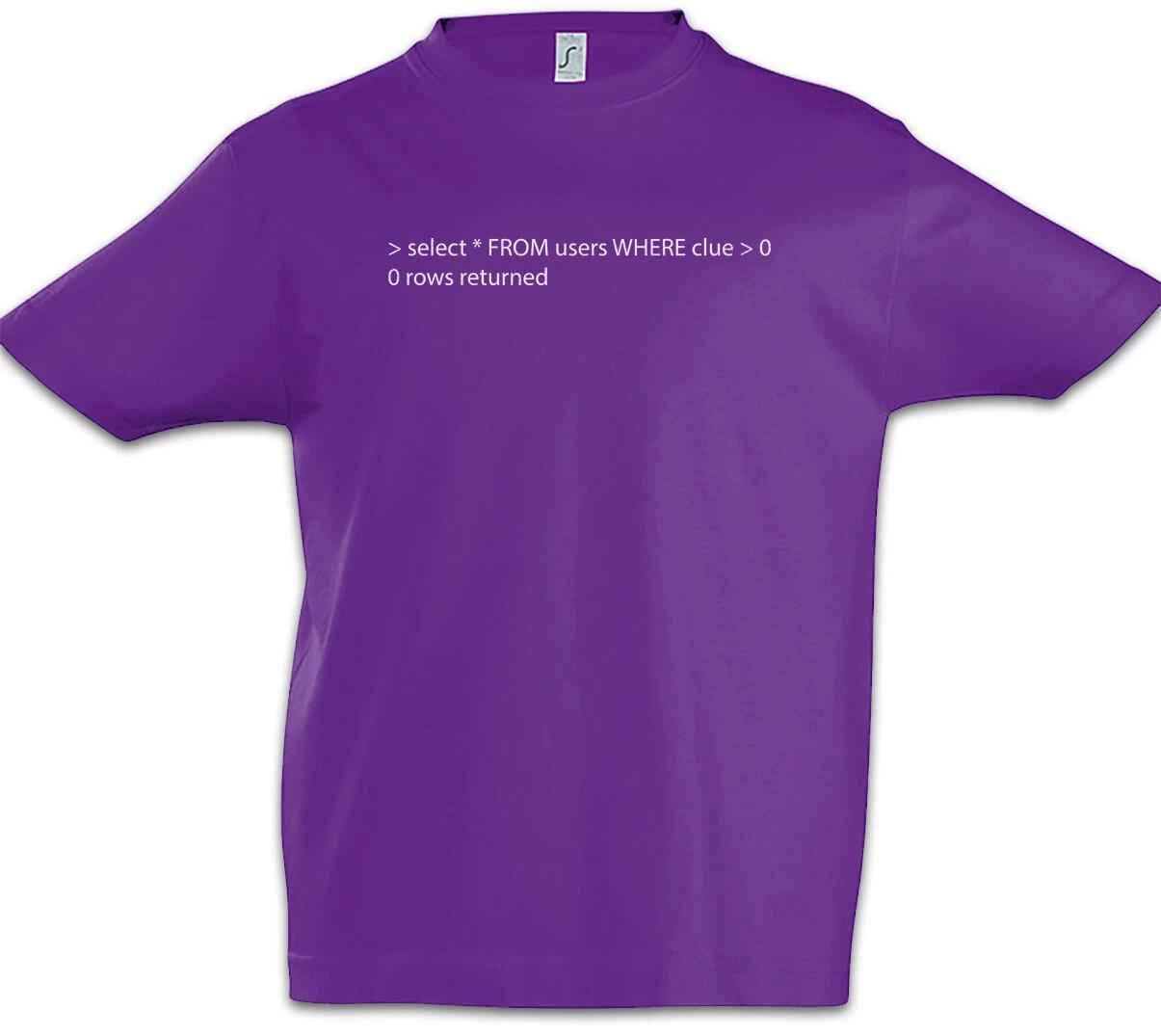 SQL Loser Frustrations Boys T-Shirt Computer Scientist Fun Nerd Scientist- 140