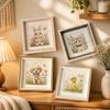 Square Photo Frame 10x10cm Art Frames Exquisite Photo Display Rack  Photo Showcase