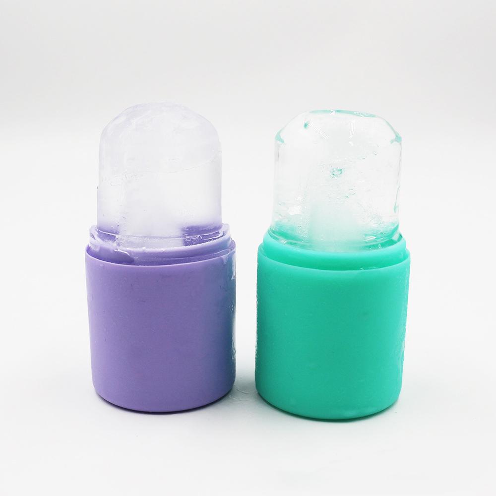 Silicone World Ice Facial Roller Skin Care Silicone Ice Grid Beauty Lifting Contouring Tool Trays Ice Globe Balls Face Massager