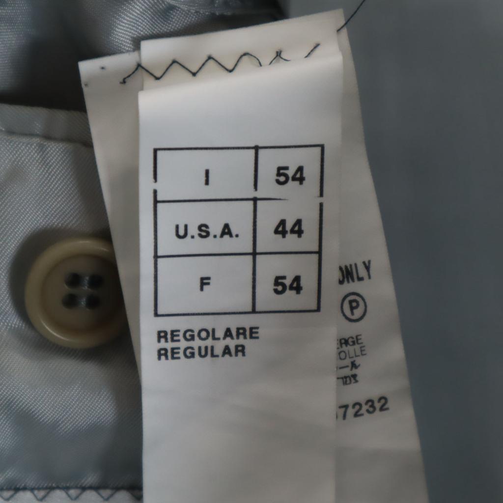 GIANFRANCO FERRE Made in Italy wool suit Setup 44 gray Double button Men's Used